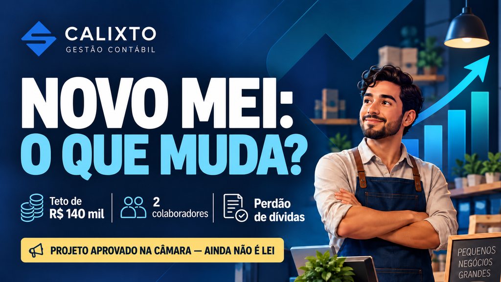 Novo MEI: teto de R$ 140 mil, dois empregados e perdão de dívidas